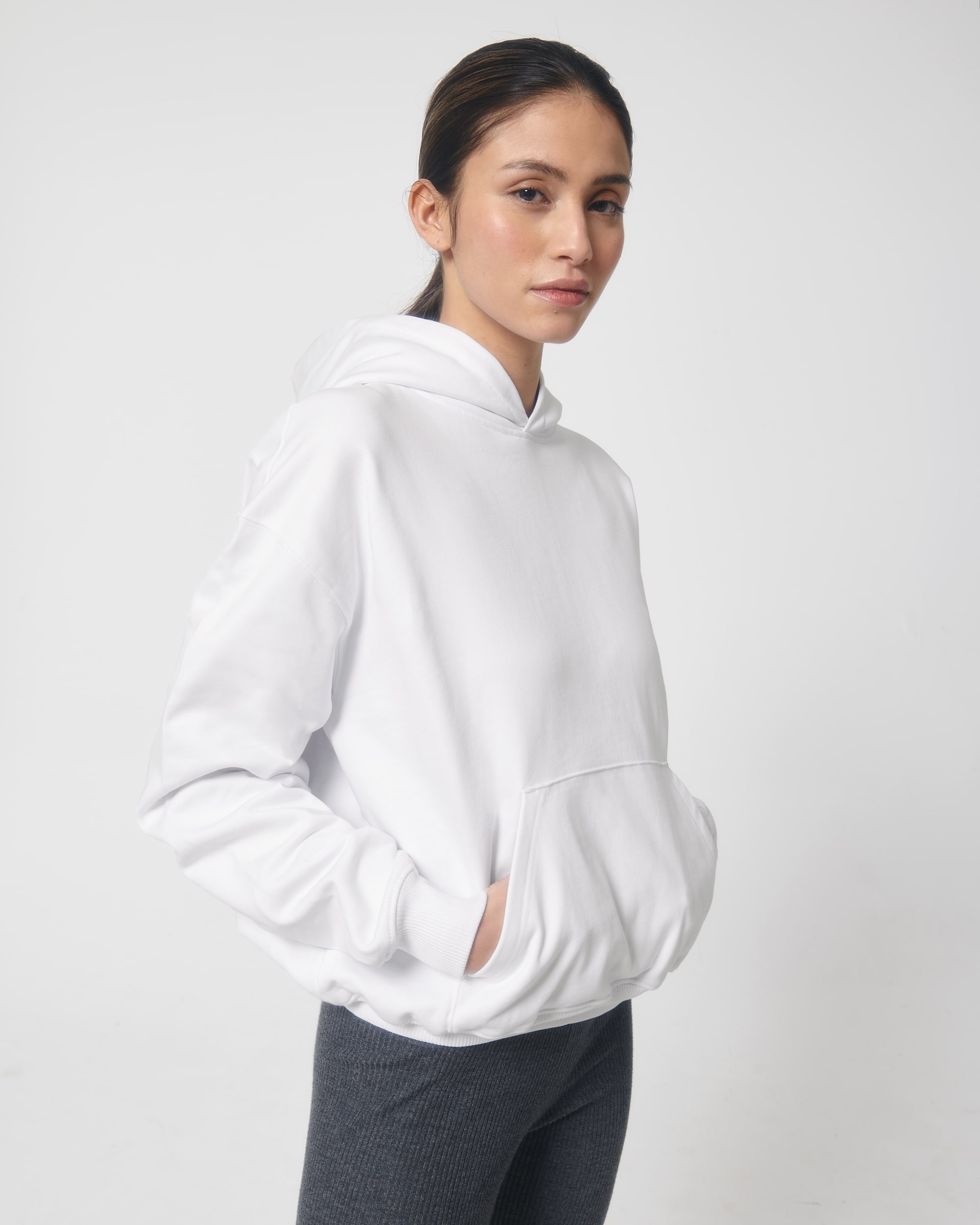 hoodie with pleats Dry