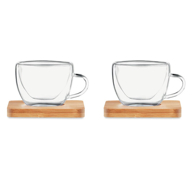 esinduslik espressotasside komplekt