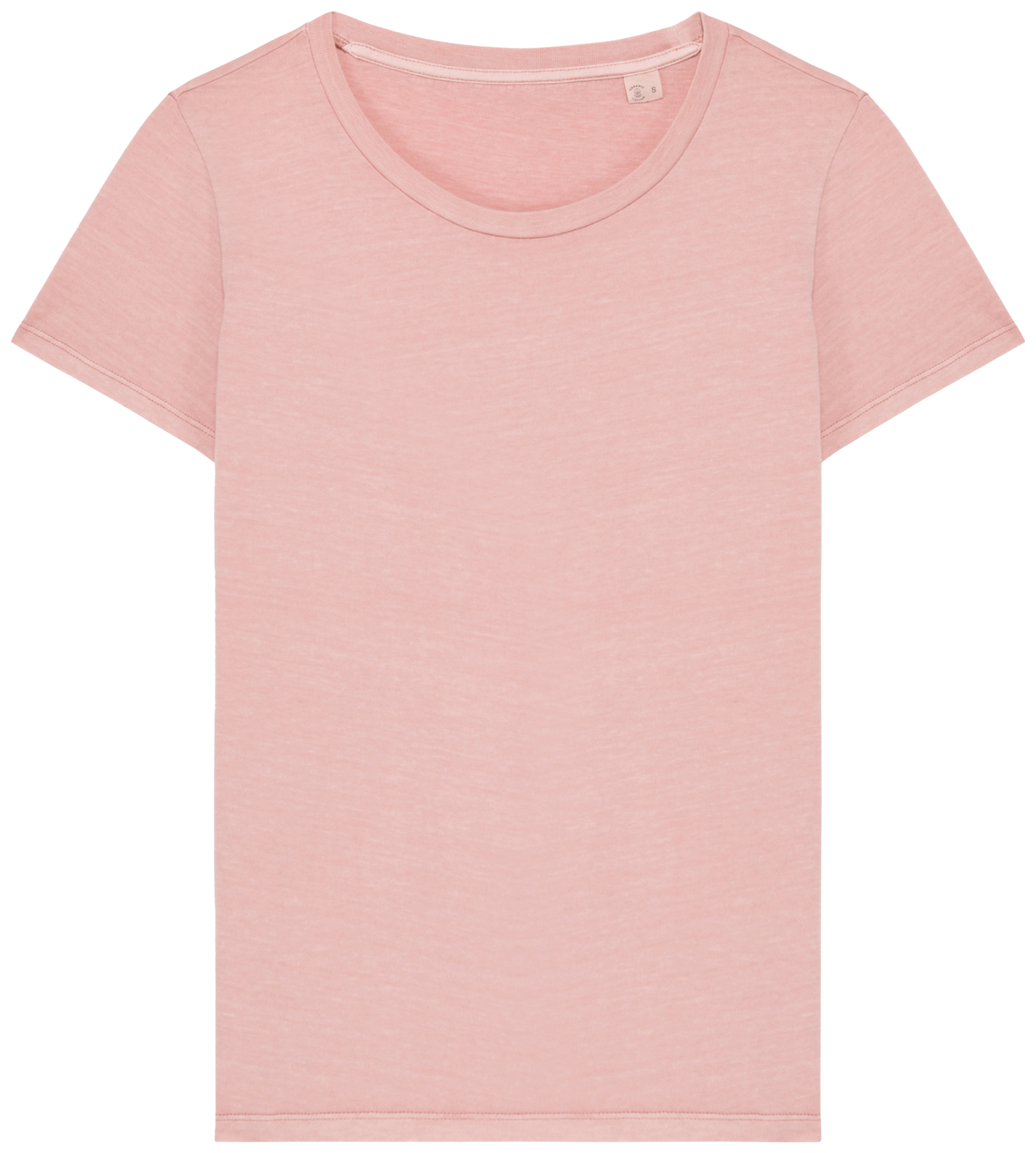 kulunud efektiga naiste t-särk